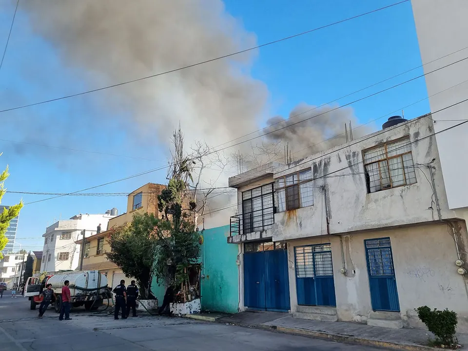 Incendio Domicilio Villa Universitaria