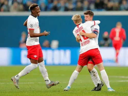 Leipzig consigue su pase a octavos en la fría Rusia
