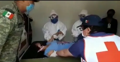 Capacitan a militares, enfermeras y médicos para atender a pacientes con Covid-19