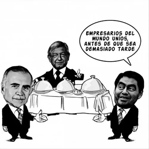 Empresarios de Puebla uníos, AMLO los espera con los brazos abiertos