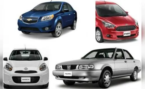 Aveo, Versa y Spark en la lista negra de los autos más inseguros de México