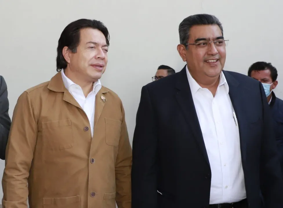 Sergio Salomón y Mario Delgado