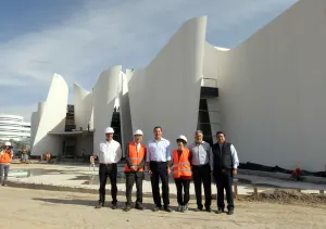 RMV y Toyo Ito supervisan avances del MIB