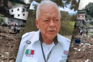 Miguel, de 72 años, ejemplo de rescatista en Puebla