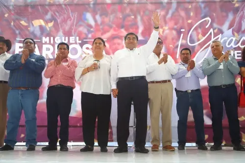 Habrá una gran transformación del  poder público: Miguel Barbosa