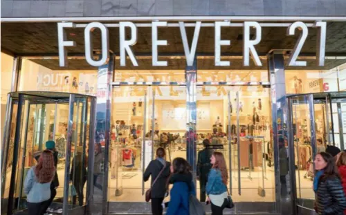 Forever 21 se declara en bancarrota