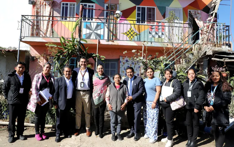 Brinda SEDIF acompañamiento a familia del menor violentado en Santa Rita Tlahuapan