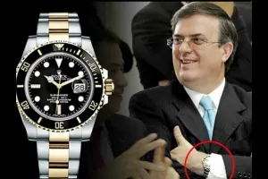 Luce Ebrard reloj de más de 14 mil dólares en Cámara de Diputados