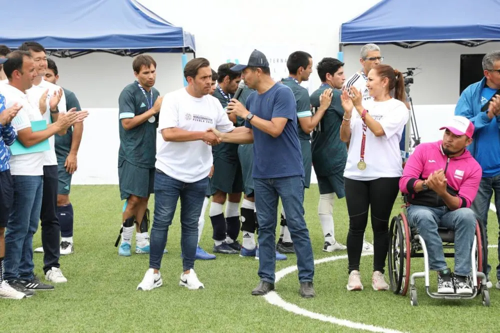 Brasil gran triunfador en la final del IBSA Blind Football World Grand Prix Puebla