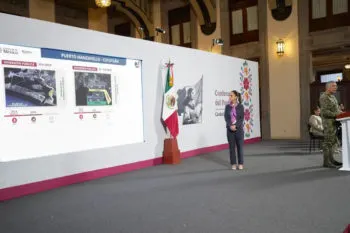 México será potencia regional portuaria: Claudia Sheinbaum 