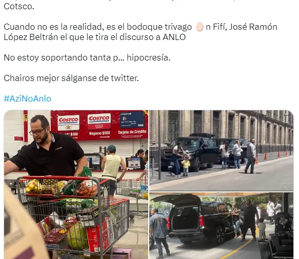 Reacciones José Ramón López Beltrán