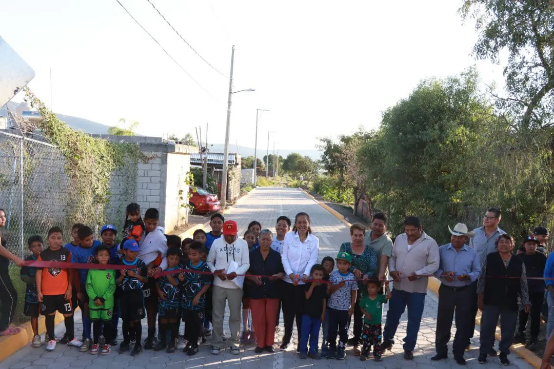 Pavimentación de calles de Atlixco