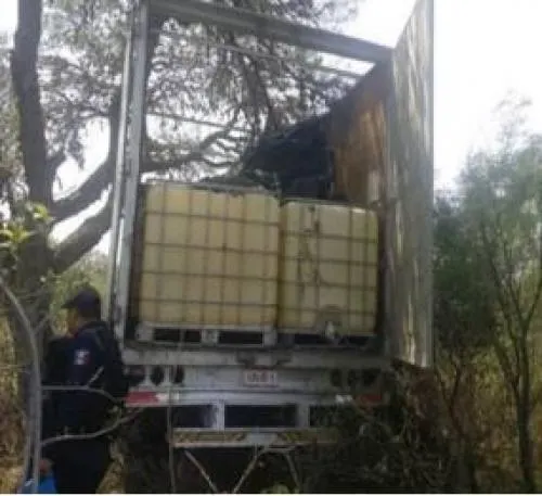 SSP encabeza operativos para asegurar vehículos empleados para el robo de hidrocarburo