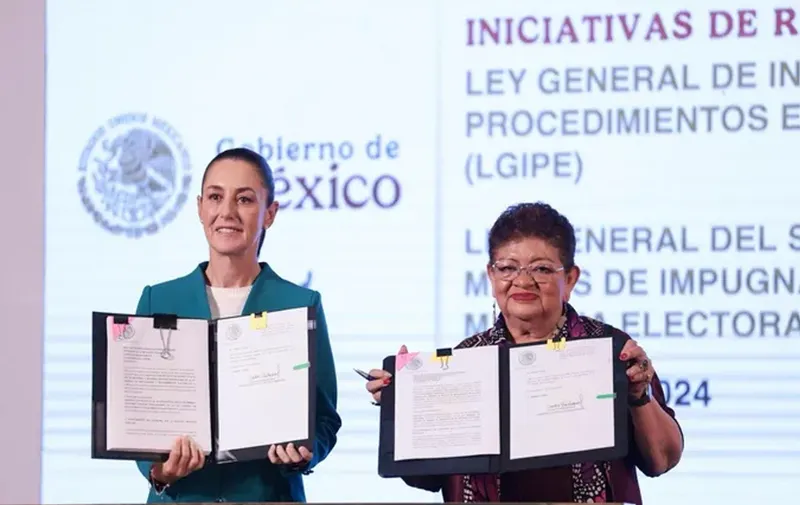 Avanza reforma judicial con leyes secundarias: Claudia Sheinbaum envía al Congreso de la Unión dos iniciativas