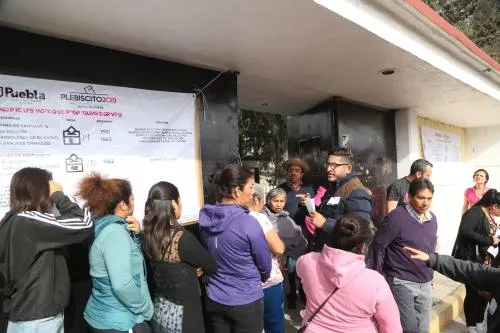 Inicia plebiscito en cinco juntas en calma y sin contratiempo
