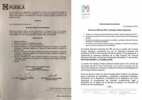 Y el PRI y el PAN Arrancan la Carrera Rumbo al 2018