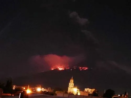 No hay de qué preocuparse: López Obrador sobre el Popocatépetl