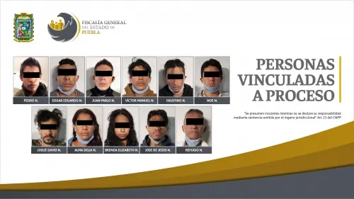 FGE detuvo a 11 personas con más de 100 dosis de droga en Popular Castillotla