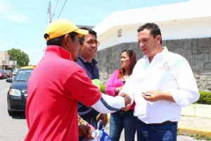 Habitantes de Lomas del Mármol expresaron su apoyo a Ángel Trauwitz