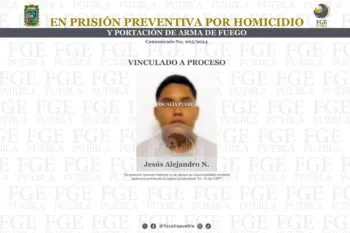 Vinculan a proceso a imputado por homicidio en Palmar de Bravo: Fiscalía de Puebla