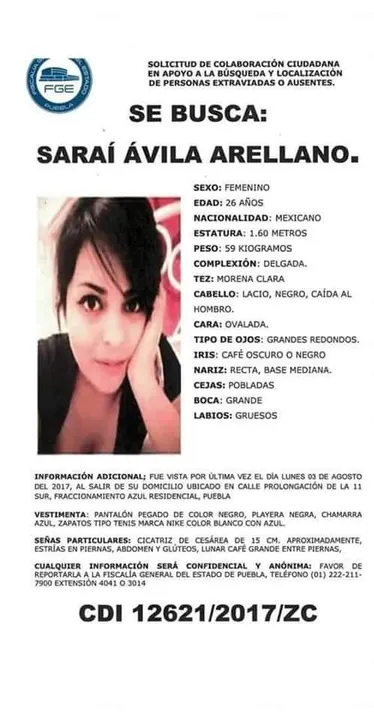 A 5 años, siguen buscando a Saraí