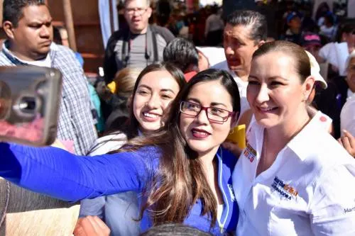 Vamos a trabajar por la seguridad y tranquilidad de Cañada Morelos: Martha Erika