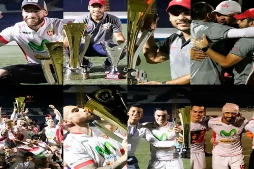 Tres mexicanos conquistan el campeonato de futbol en Nicargaua
