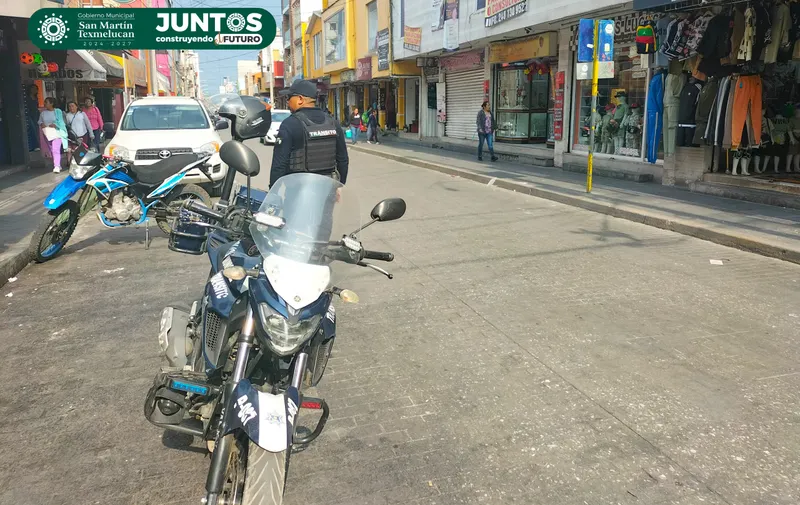 Ayuntamiento de San Martín Texmelucan implementa acciones para mejorar la movilidad urbana