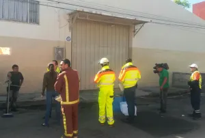 Derrame de sustancia química moviliza a Bomberos