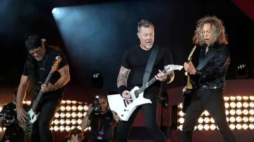 Metallica, la banda más vista de todo el mundo