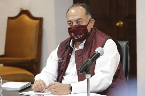 Cinco alcaldes de Puebla presentan Covid-19: Segob