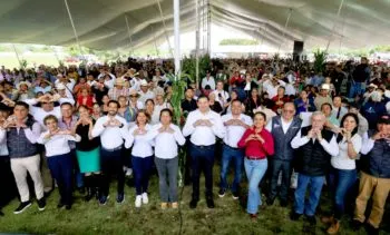 Entrega Gobierno de Puebla 20 millones de pesos para fortalecer el campo y obra comunitaria