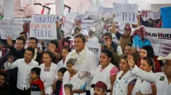 Es gracias a ustedes, el pueblo, que seguimos creciendo en encuestas: Julio Huerta