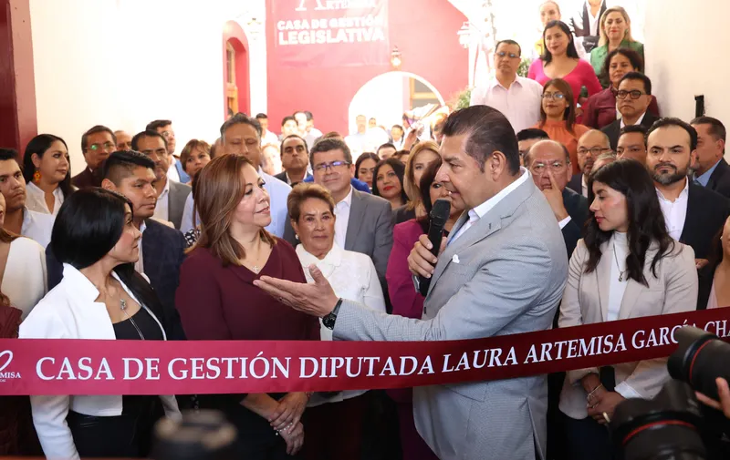 Laura Artemisa García inaugura Casa de Gestión y refuerza su presencia política