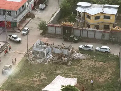 Semar evalúa desde el aire daños en Oaxaca por sismo de 8.2 grados