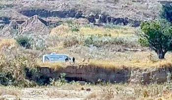 Encuentran cadáver encobijado en una barranca de Acatzingo