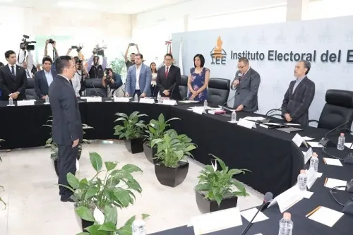Llega César Huerta a la Secretaría Ejecutiva del IEE