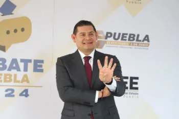 Encuestas posicionan a Alejandro Armenta como triunfador del Debate Puebla 2024