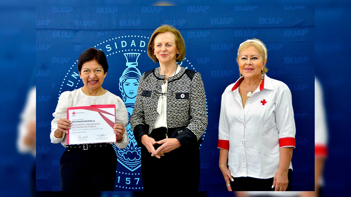 Buap Donativo Cruz Roja Mexicana