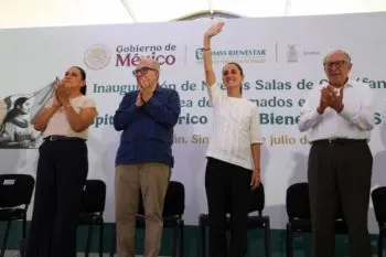 Hay quienes quieren que fracasemos, se van a quedar con las ganas; tenemos el respaldo del pueblo: Sheinbaum