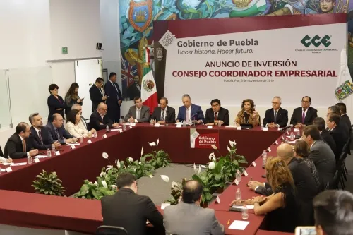 Empresarios poblanos piden a gobierno estatal seguridad y certeza jurídica