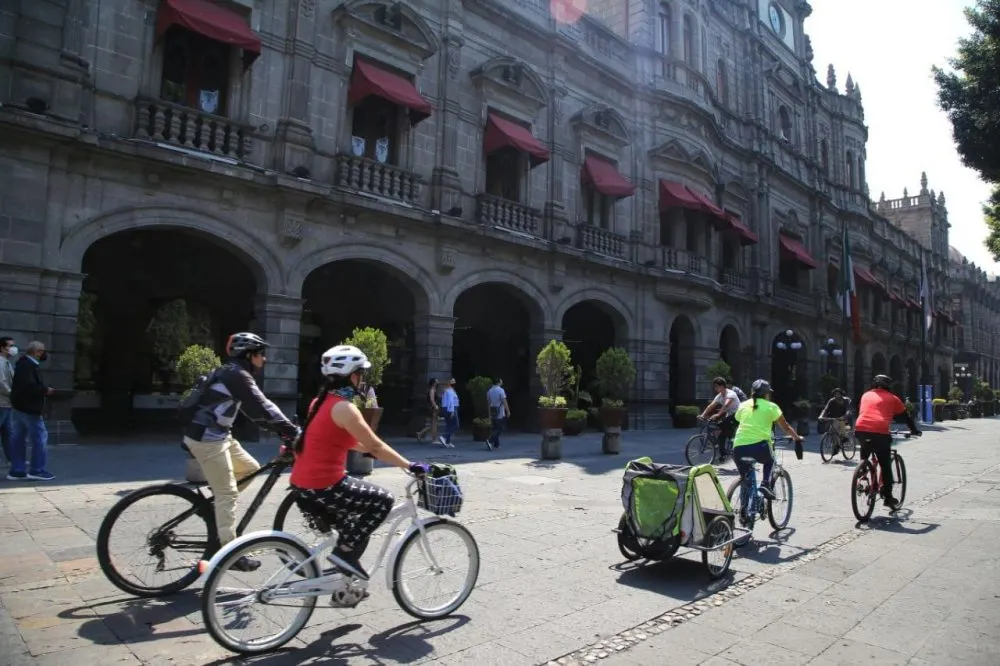 Puebla , referente nacional en la campaña 30 días en bici