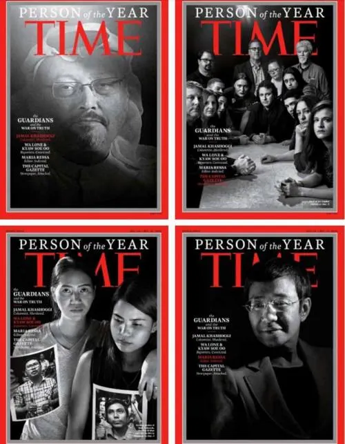 Time nombra ‘persona del año’ a Khashoggi y otros periodistas