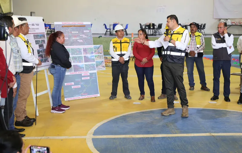 Sierra Norte de Puebla: atienden siete de 15 puntos afectados por lluvias