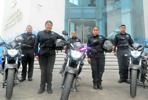 Suman a patrullajes 10 motocicletas en Cuautlancingo