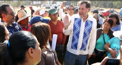 Califica Noroña de normales las luchas internas en Morena