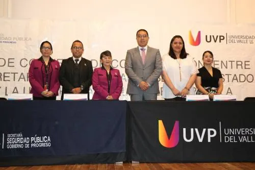 SSP y Universidad del Valle de Puebla, firman convenio en materia de capacitación laboral