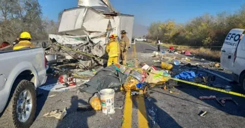 Accidente en Tamaulipas deja saldo de nieve personas fallecidas