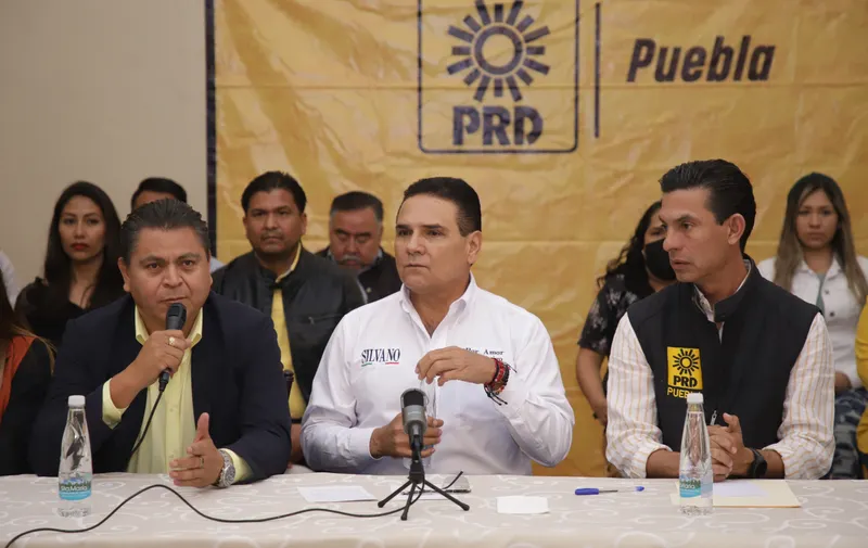 Reunión PRD con Silvano Aureoles
