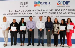Puebla se suma al Directorio Nacional de Instituciones de Asistencia Social